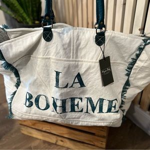 NWT Myra Blanche Weekender Bag